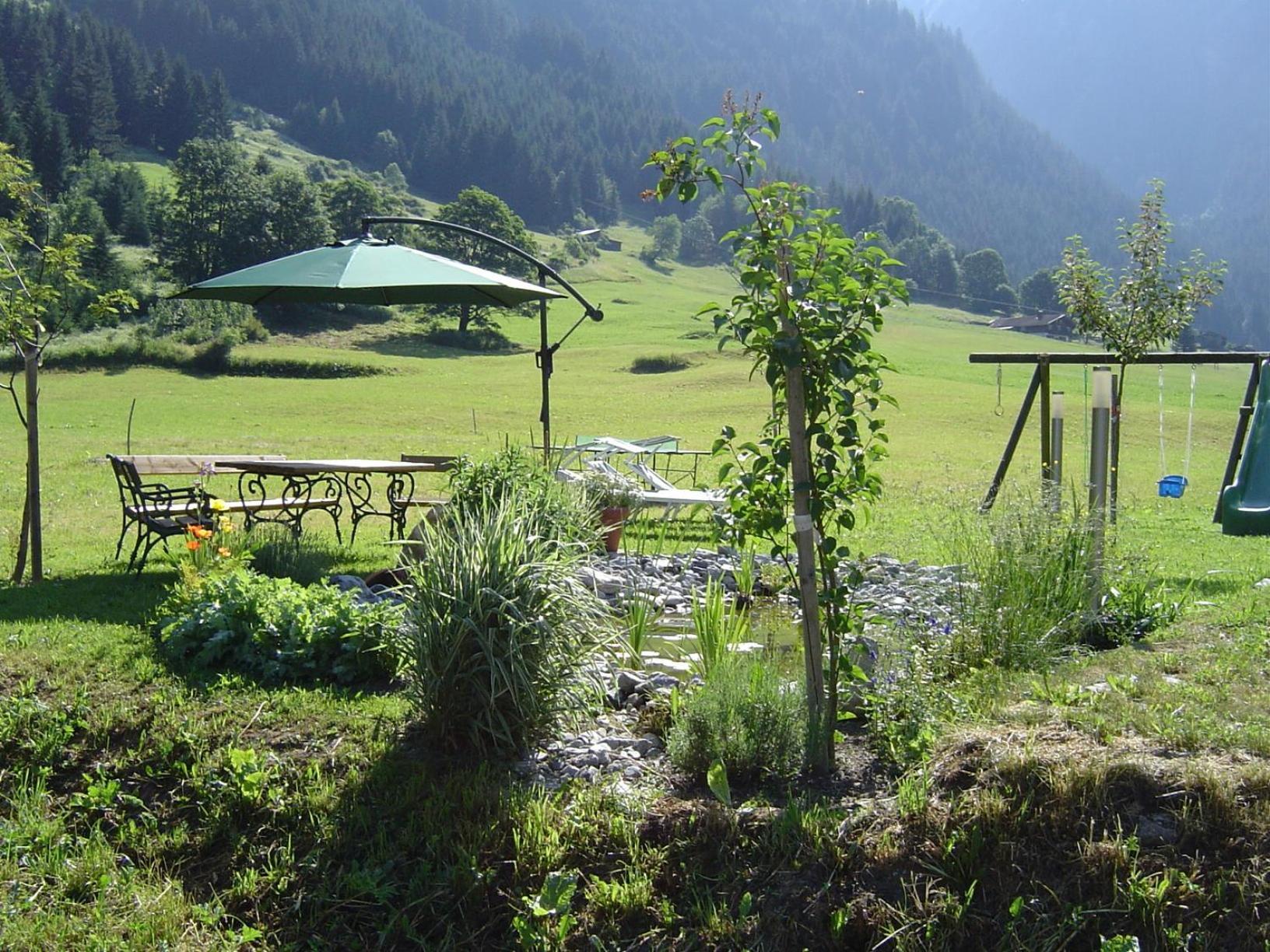 Wohlfühlpension Tirolerhof Partenen Exterior foto